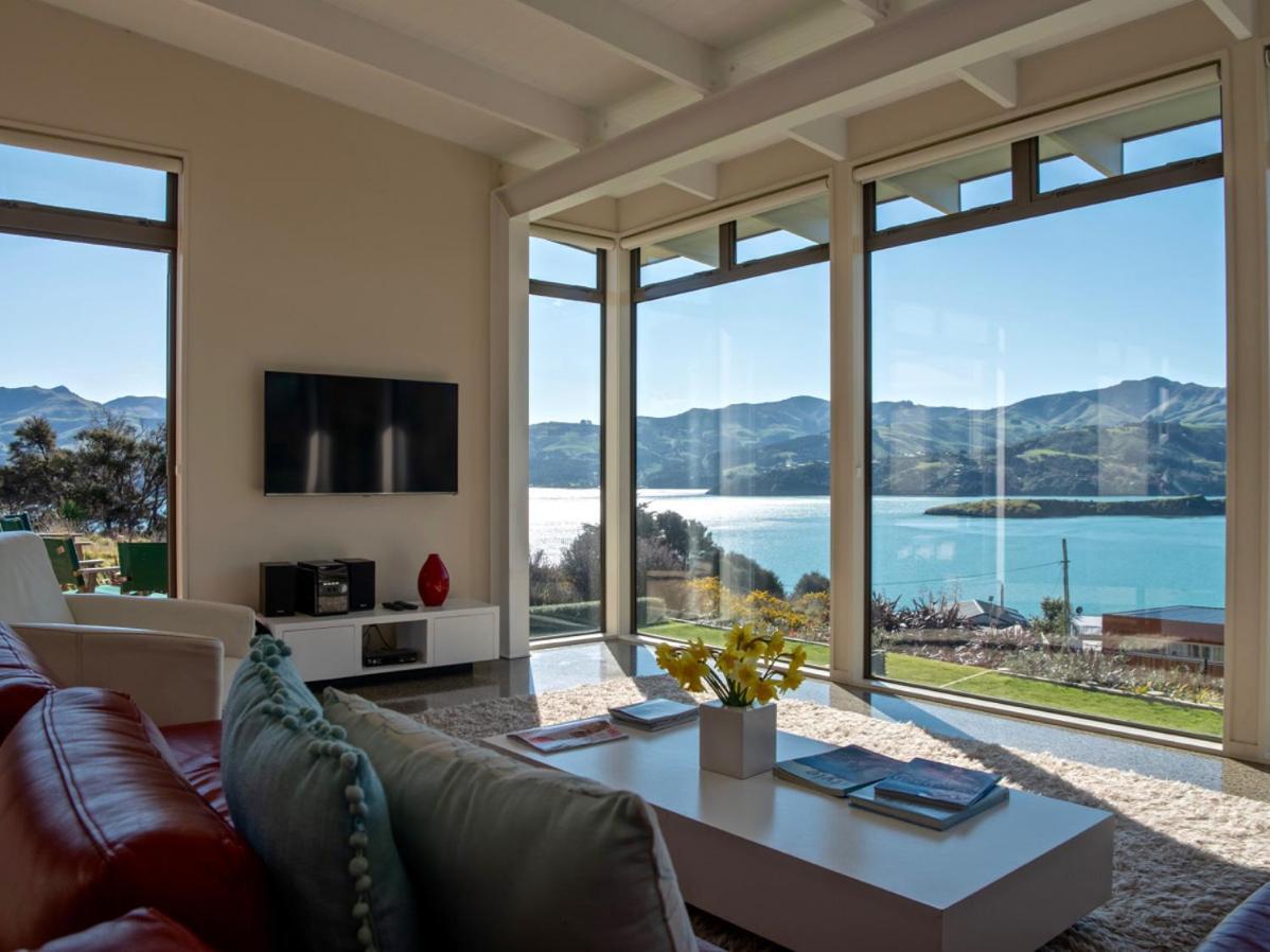 Kotare Point Paradise - Akaroa Holiday Home Dış mekan fotoğraf